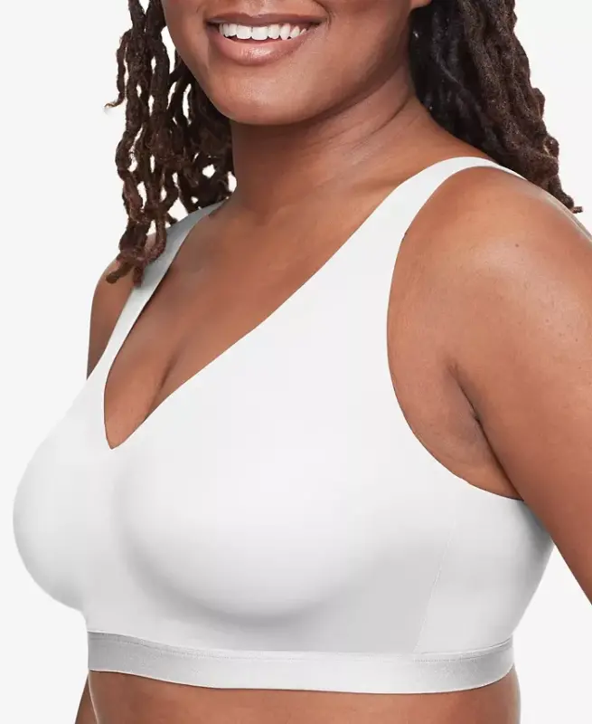 Cloud 9® Super Soft, Smooth Invisible Look Wireless Lightly Lined Comfort Bra RM1041A - White - 2