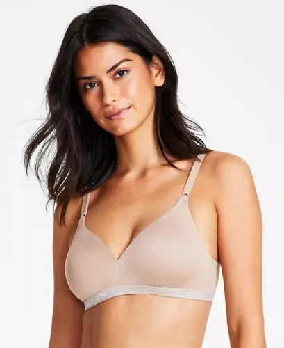Cloud 9® Super Soft Wireless Lightly Lined Comfort Bra 1269 - Toasted Almond (Nude 4) 