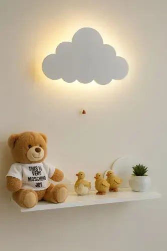 Cloud Night Light Baby Kids Room Decorative Lighting Wall Decoration - 1