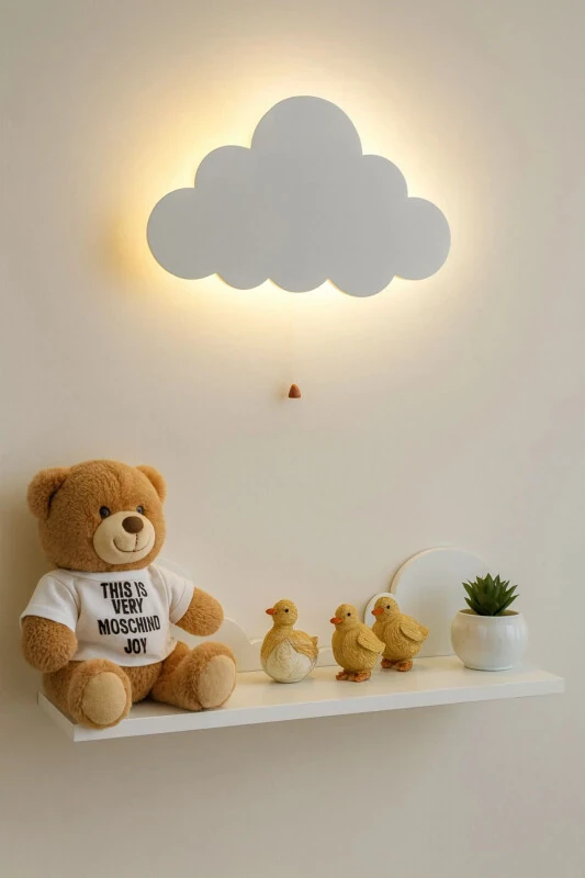 Cloud Night Light Baby Kids Room Decorative Lighting Wall Decoration - 1