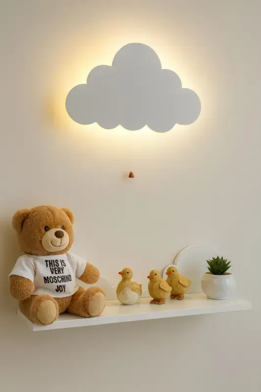 Cloud Night Light Baby Kids Room Decorative Lighting Wall Decoration - 2