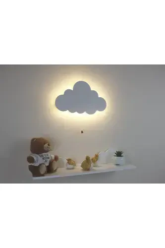 Cloud Night Light Baby Kids Room Decorative Lighting Wall Decoration - 3
