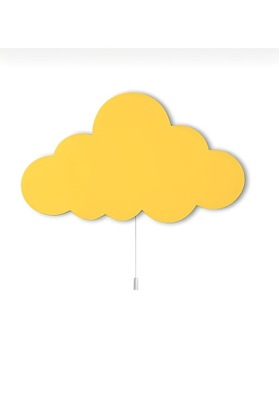 Cloud Night Light Kids Room Baby Room Decorative Lighting 40x20 Cm - WINDLY AHŞAP ATÖLYESI