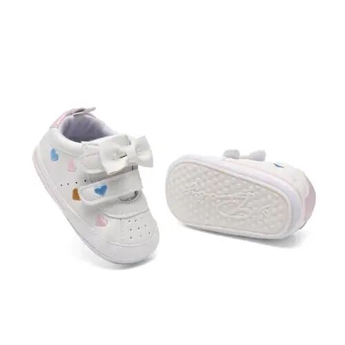 Clowora Baby Boys Girls Shoes Non-Slip Rubber Sole Sneakers Infant First Walking Toddler Crib Shoes Newborn Loafers Flats. - 3