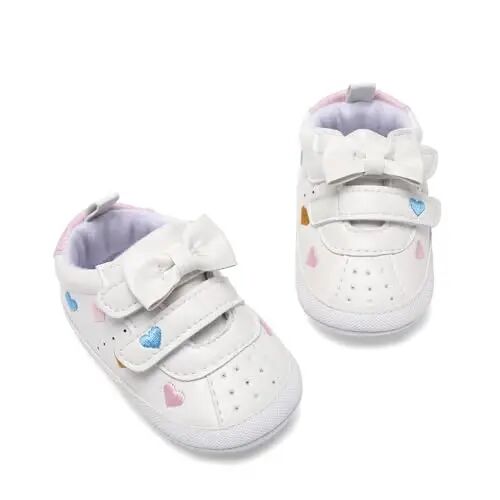 Clowora Baby Boys Girls Shoes Non-Slip Rubber Sole Sneakers Infant First Walking Toddler Crib Shoes Newborn Loafers Flats. - 4