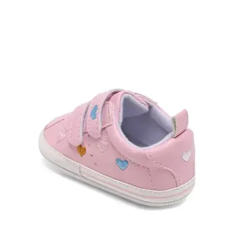 Clowora Baby Boys Girls Shoes Non-Slip Rubber Sole Sneakers Infant First Walking Toddler Crib Shoes Newborn Loafers Flats. - 6