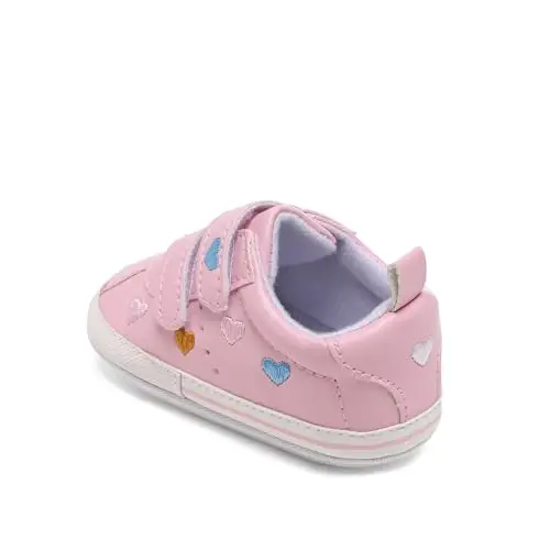 Clowora Baby Boys Girls Shoes Non-Slip Rubber Sole Sneakers Infant First Walking Toddler Crib Shoes Newborn Loafers Flats. - 6