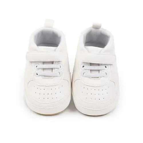 Clowora Unisex Bebek Ayakkabıları Erkek Kız Bebek Sneaker Kaymaz Yumuşak Kauçuk Tabanlı Yeni Yürümeye Başlayan Beşik İlk Yürüyüş Hafif Ayakkabılar - 5