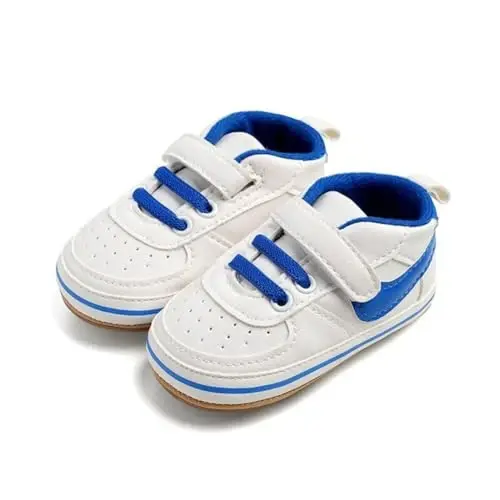 Clowora Unsex Baby Shoes Boys Girls Infant Sneakers Sirpanmaydigan Yumshoq Rezina Taglik Bolalar Karavatcha Birinchi Walker Yengil Poyabzal - 5