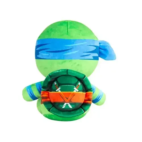Club Mocchi-Mocchi- Teenage Mutant Ninja Turtles Plush - TMNT Leonardo Plushie - Ninja Turtle Stuffed Animal Toys and Room Decor - Plush Collectible TMNT Figures - 6 inch - 3
