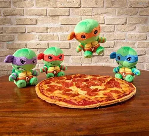Club Mocchi-Mocchi- Teenage Mutant Ninja Turtles Plush - TMNT Donatello Plushie - Ninja Turtle Stuffed Animal Toys and Room Decor - Plush Collectible TMNT Figures - 6 inch - 6