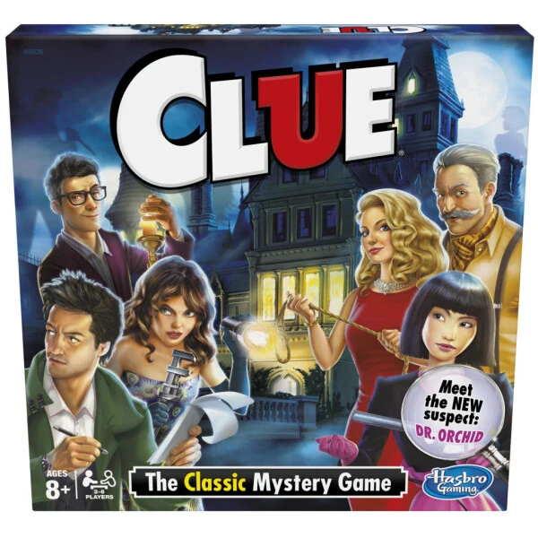 Clue Board Game, Mystery Game for Kids Ages 8 and Up, Family Games for 2-6 Players - Modazone