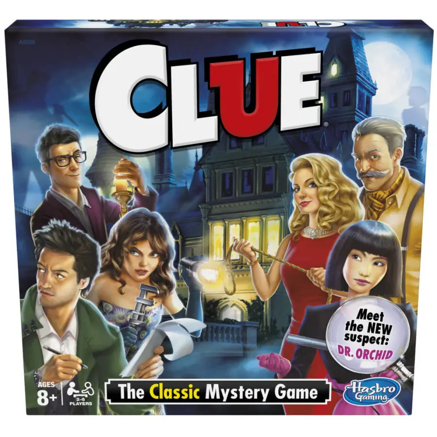 Clue Board Game, Mystery Game for Kids Ages 8 and Up, Family Games for 2-6 Players - 1