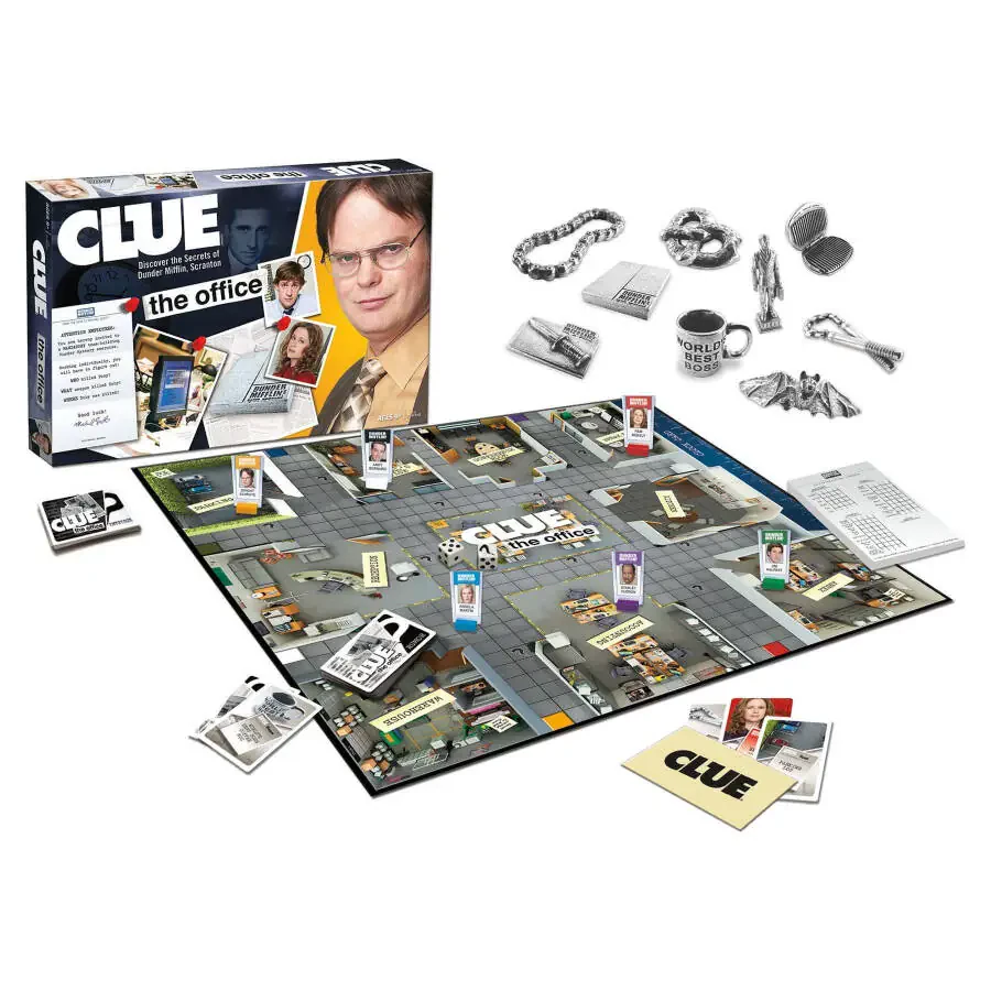 Clue the office Edition Exclusive Board Game - 1