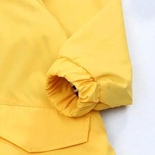 CM C&M WODRO Toddler Baby Boy Girl Duck Rain Jacket Cute Cartoon Animal Raincoat Hoodie Kids Coat Fall Winter School Outfit - 5