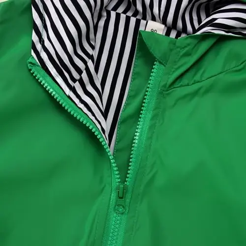 CM C&M WODRO Toddler Baby Boy Girl Duck Rain Jacket Cute Cartoon Animal Raincoat Hoodie Kids Coat Fall Winter School Outfit - 4