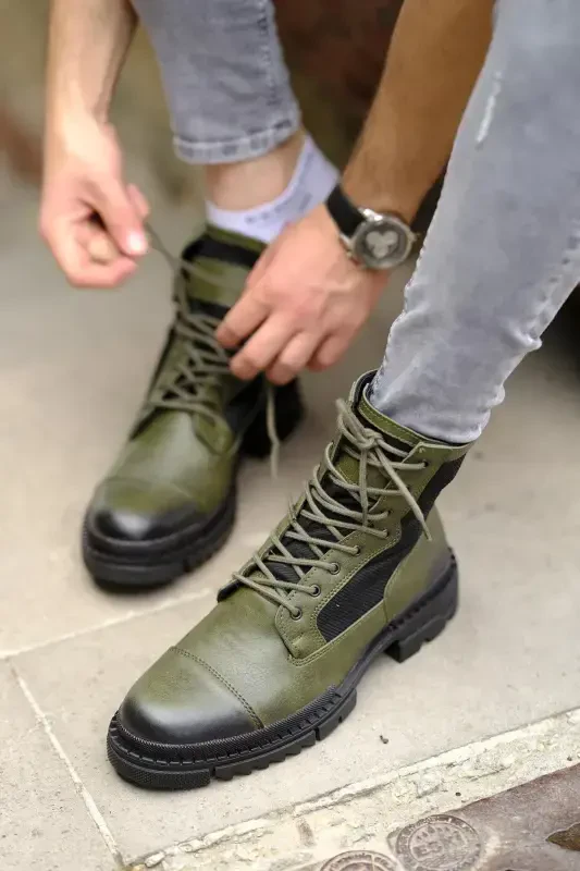 Cnt 746 Polarized Men's Military Boot-KHAKI - 1