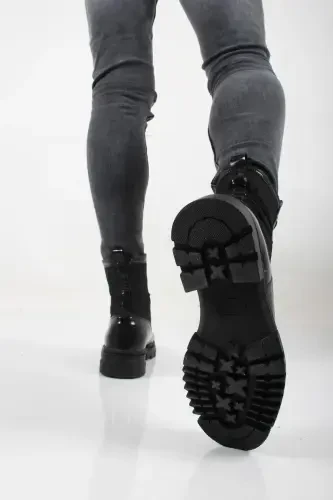 Cnt 746 Полярные Мужские Военные Ботинки-ЧЕРНЫЙЧЕРНЫЙ - 3