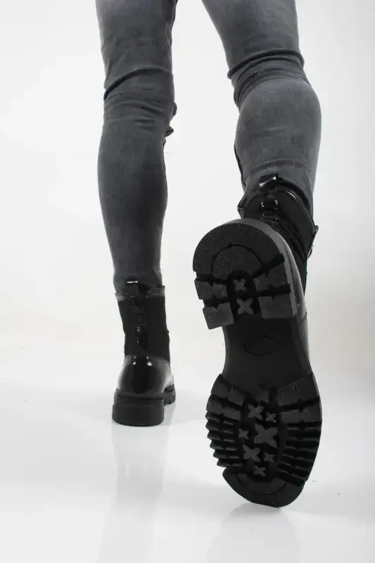 Cnt 746 Полярные Мужские Военные Ботинки-ЧЕРНЫЙЧЕРНЫЙ - 3