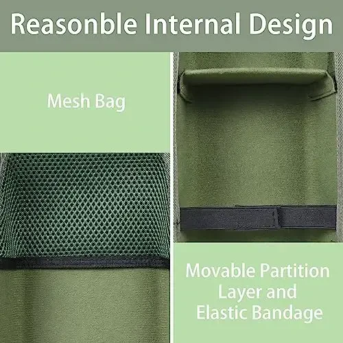 co2CREA Hard Case Compatible with Anker PowerCore Reserve 192Wh Power Bank 60,000mAh LiFePO4 Portable Charger 60W Portable Power, Green Case - 4