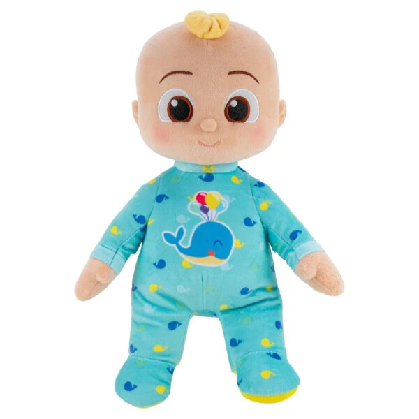 CoComelon Musical Glow Light up JJ Plush – Nighttime Snuggle up 10-дюймовые плюшевые игрушки для малышей - COCOMELON