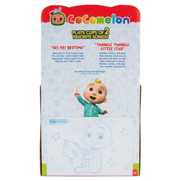 CoComelon Musical Glow Light up JJ Plush – Nighttime Snuggle up 10-Inch Plush Toddler Toys for Kids - 9