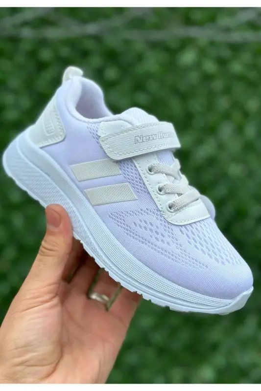 Çocuk Anatomik Taban Günlük Spor Ayakkabı-Gri - ÖZAY AYAKKABI