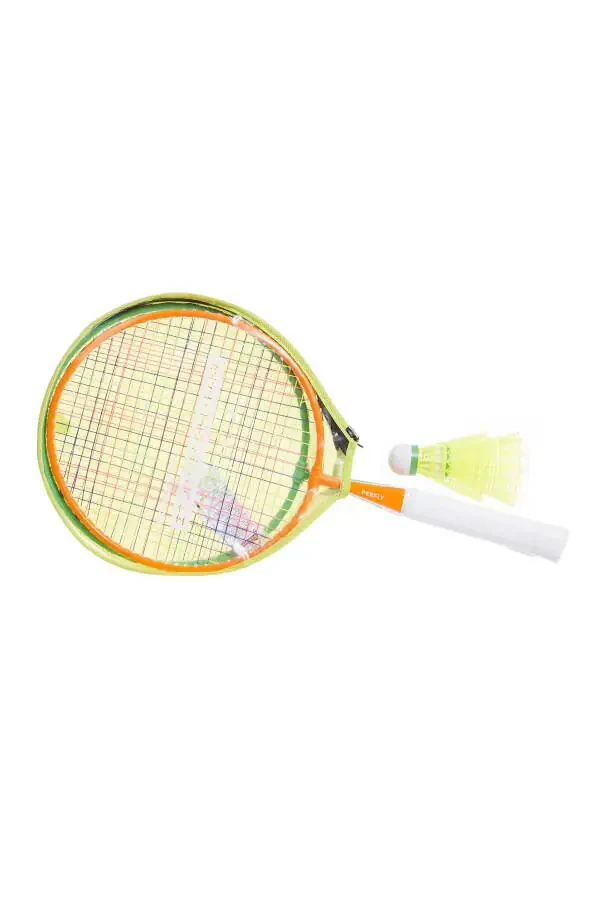 Çocuk Badminton Raket Seti-Beyaz - 3
