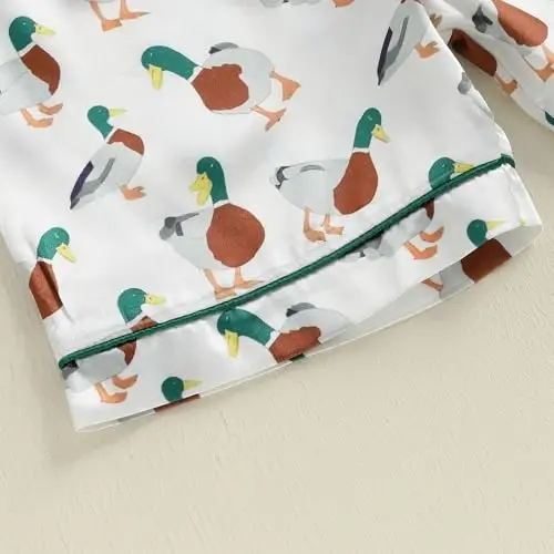 Kids Baby Girl Boy Satin Pajamas Set Short sleeve Button Down Shirt And Shorts Pjs Summer Sleepwear Nightwear - 7