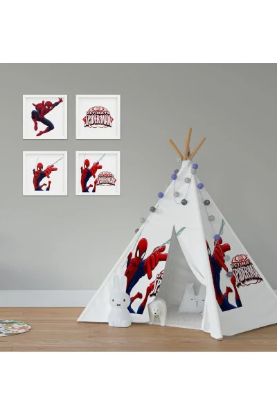 Çocuk Bebek Odası Oyun Çadırı Spiderman Örümcek Adam Marvel - CİCİ ODAM