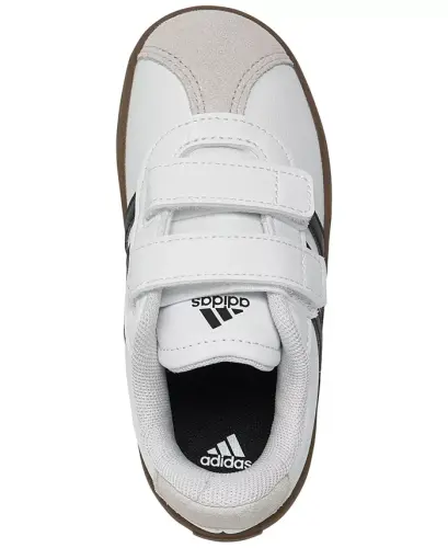 Toddler Kids VL Court 3.0 Fastening Strap Casual Sneakers from Finish Line - White, Black - 5