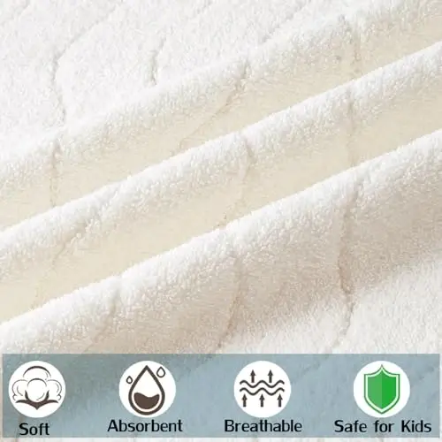 Toddler Towels Hooded Kids Bath Towels 0-6 Years Unisex Toallas para Bebe 2-Pack 27.5