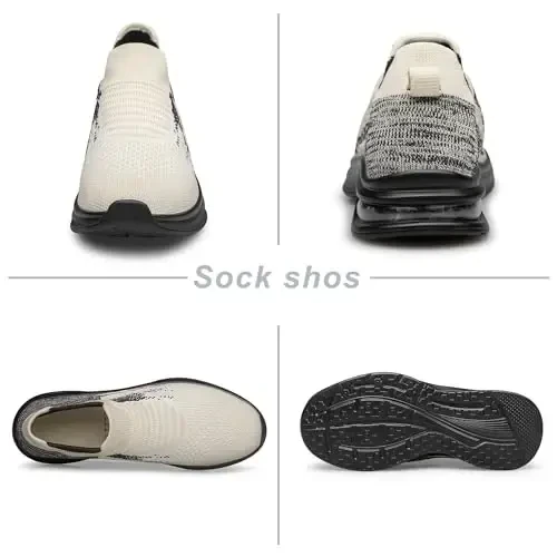 Kids Sock Shoes Boys Girls Sneakers Athletic Fitness Tennis Walking School Shoes for Toddler/Little Kid/Big Kid - 7