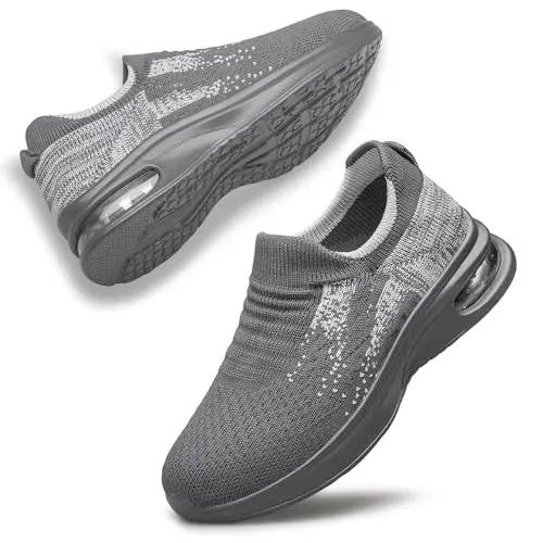 Kids Sock Shoes Boys Girls Sneakers Athletic Fitness Tennis Walking School Shoes for Toddler/Little Kid/Big Kid - 4