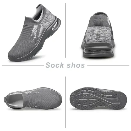 Kids Sock Shoes Boys Girls Sneakers Athletic Fitness Tennis Walking School Shoes for Toddler/Little Kid/Big Kid - 7