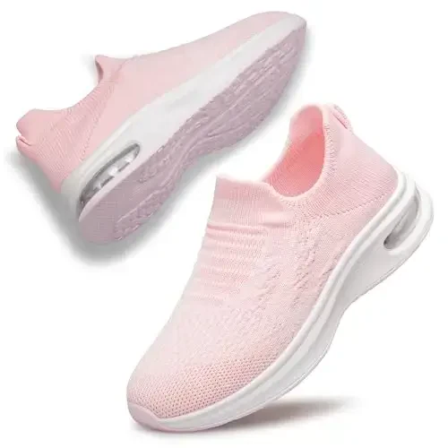 Kids Sock Shoes Boys Girls Sneakers Athletic Fitness Tennis Walking School Shoes for Toddler/Little Kid/Big Kid - 4