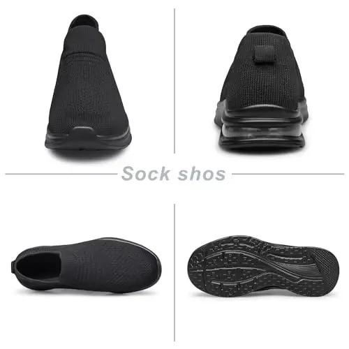 Kids Sock Shoes Boys Girls Sneakers Athletic Fitness Tennis Walking School Shoes for Toddler/Little Kid/Big Kid - 7