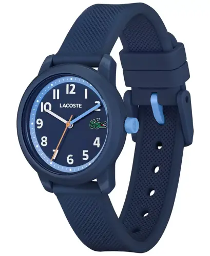 Kids L.12.12 Light Navy Silicone Strap Watch 32mm - Navy - LACOSTE (1)
