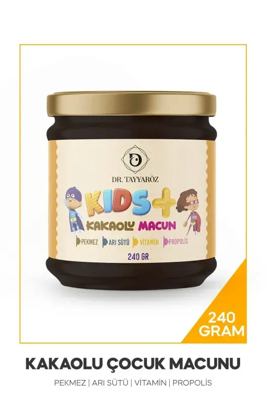 Çocuk Macunu -kakao Propolis Pekmez Arı Sütü Bal Ve Vitamin - DR TAYYARÖZ