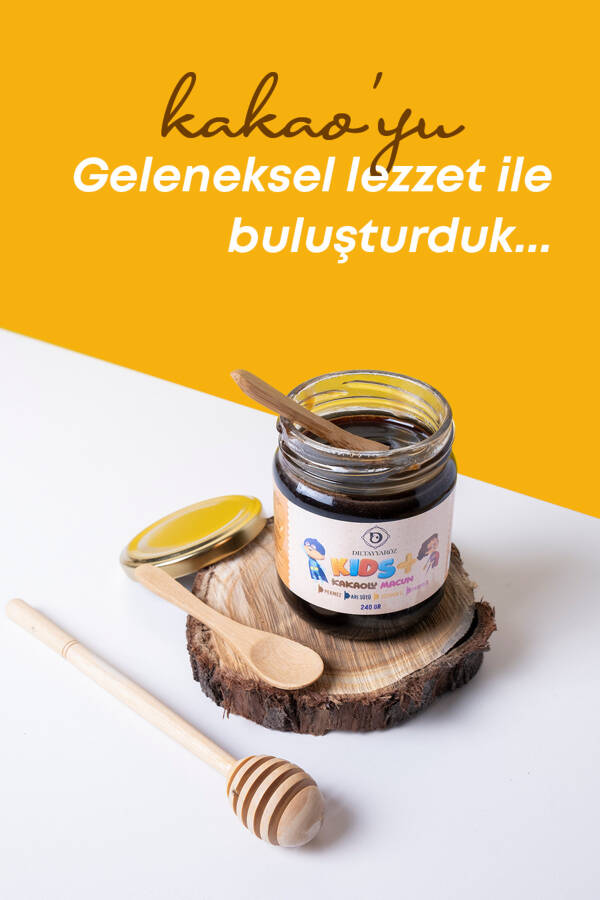 Çocuk Macunu - Kakao Propolis Pekmez Arı Sütü Bal Ve Vitamin - 6