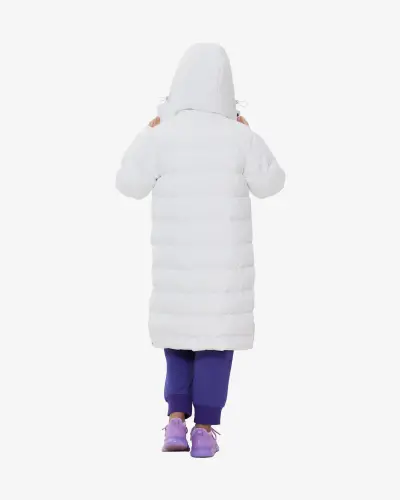 Children's Parka Jacket - WHITE - 7