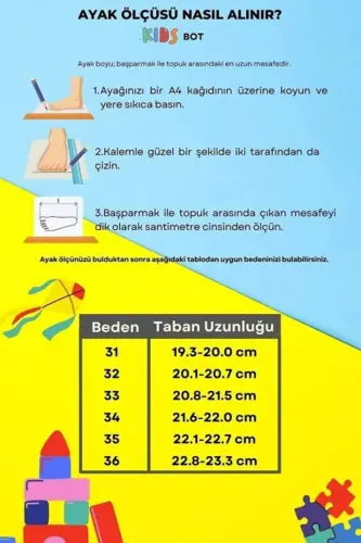 Çocuk Siyah Bağcıklı Tek Cırt Cırtlı Esnek Hafif Nefes Alabilen Unisex File Sneaker Spor Ayakkabı-Siyah - 8