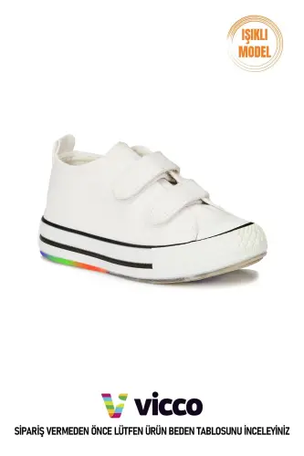 Çocuk Sneaker - CKSBeyaz - 1