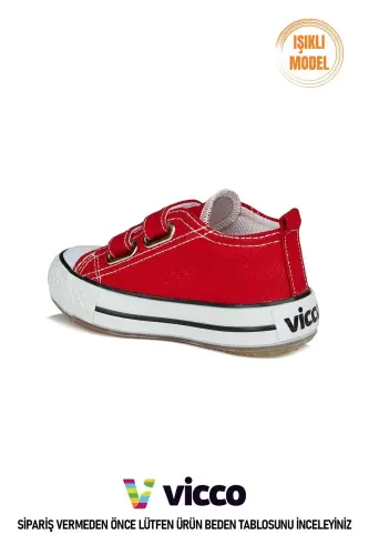 Çocuk Sneaker-CKSKırmızı - 3