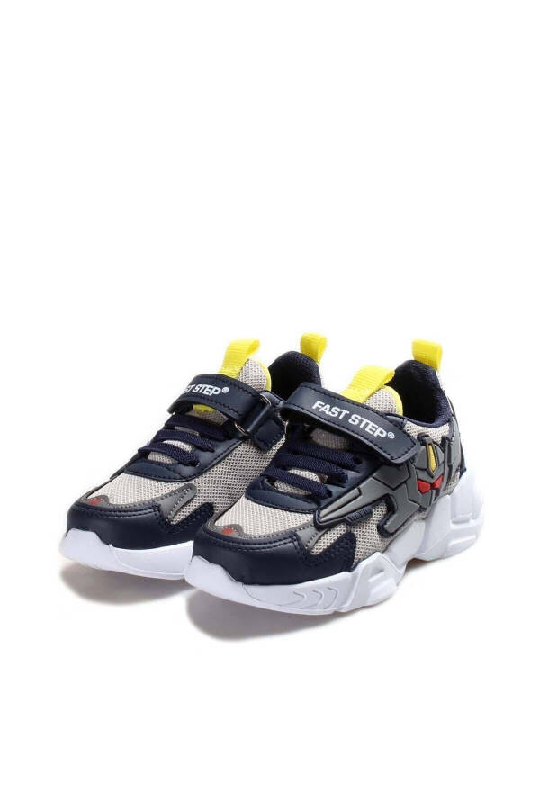 Çocuk Spor Ayakkabı Anatomik Taban Hafif Sneaker Ayakkabı Lacivert Buz 615xca023 - 7