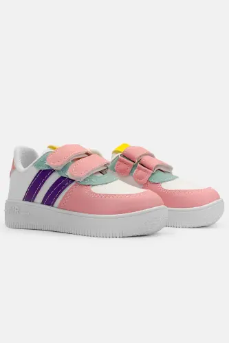 Çocuk Spor Ayakkabı Günlük Çocuk Ayakkabı Air Nefes Alır Sneaker-Pembe Mor - 5