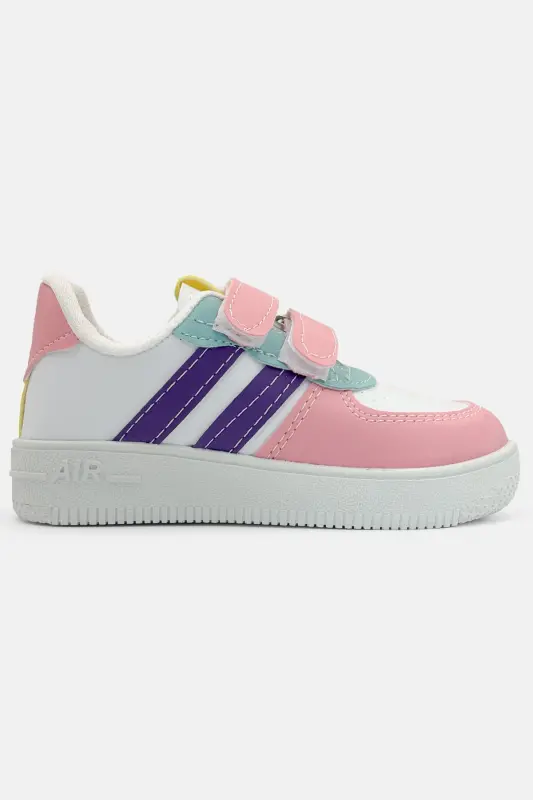 Çocuk Spor Ayakkabı Günlük Çocuk Ayakkabı Air Nefes Alır Sneaker-Pembe Mor - 2