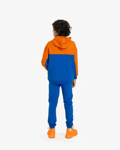 Kids's Sports Suit - СИНИЙ / ОРАНЖЕВЫЙ - 7SABER (1)