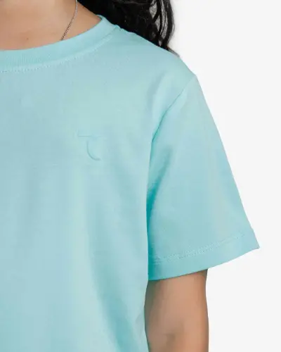 Kidʻs T-shirt - СВЕТЛО-ГОЛУБОЙ - 7SABER (1)