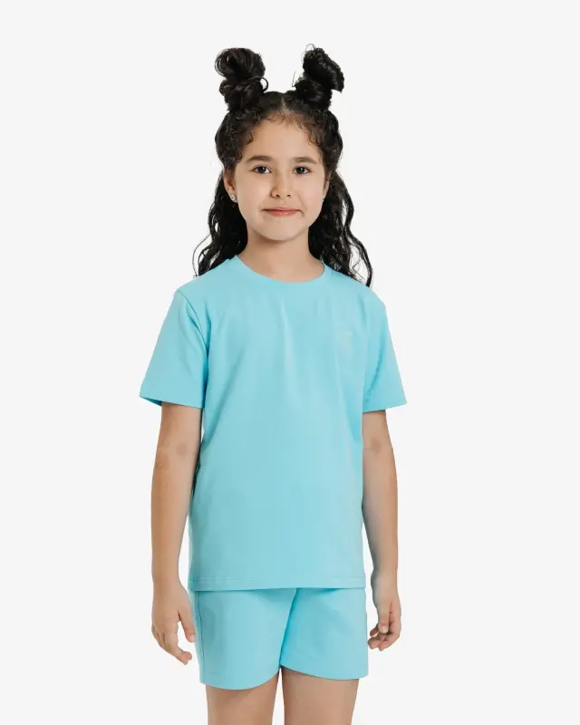 Kidʻs T-shirt - ГОЛУБОЙ - 7SABER